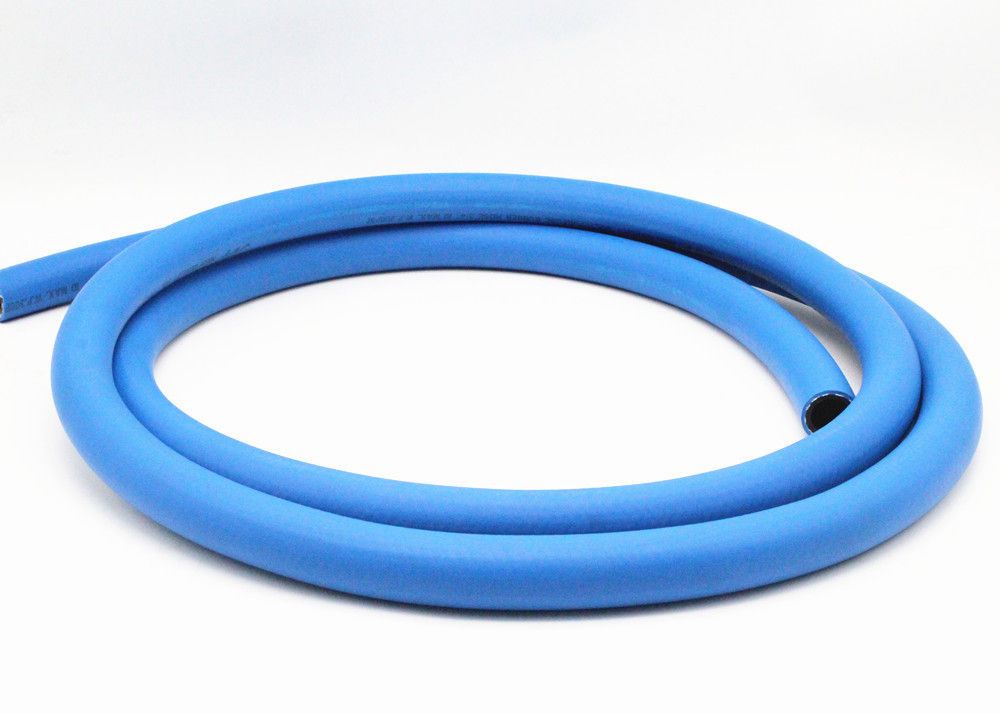 압축 공기를 넣은 공구를 위한 파란 고무 공기 호스, 가동 가능한 공기 압축기 호스