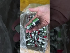 듀얼 헥사고널 일 조각 JIC 여성 74도 콘 좌석 수압 파이프 부착 (26711DY)