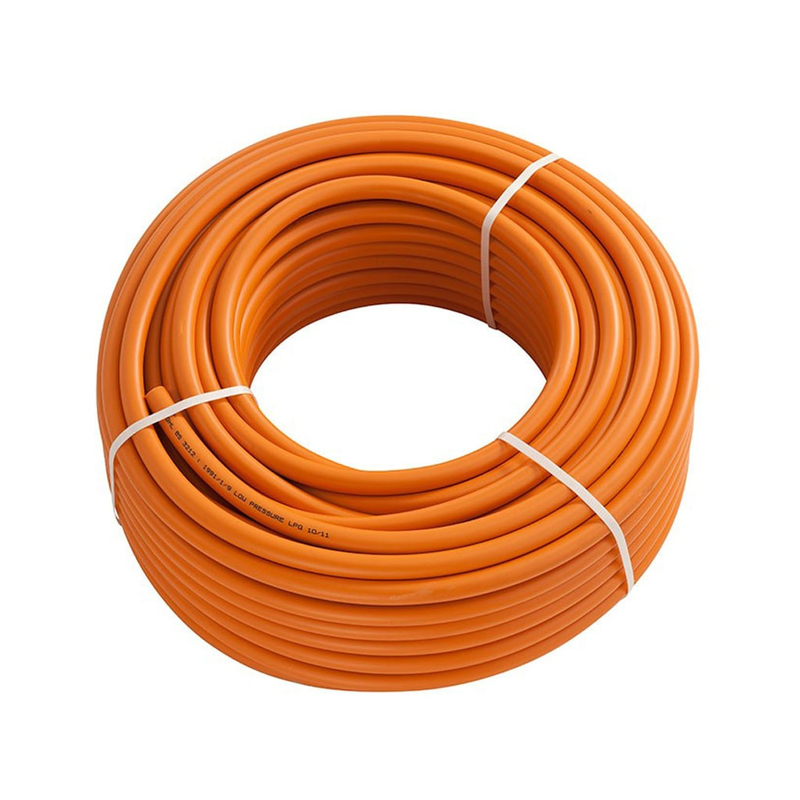 플렉서블 오렌지 50ft/100ft 착용 저항 W. P 20bar 10mm 오렌지 LPG 가스 Hose