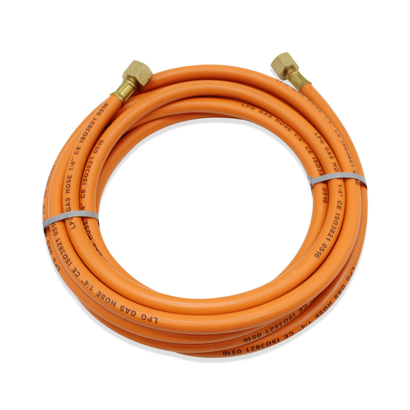플렉서블 오렌지 50ft/100ft 착용 저항 W. P 20bar 10mm 오렌지 LPG 가스 Hose