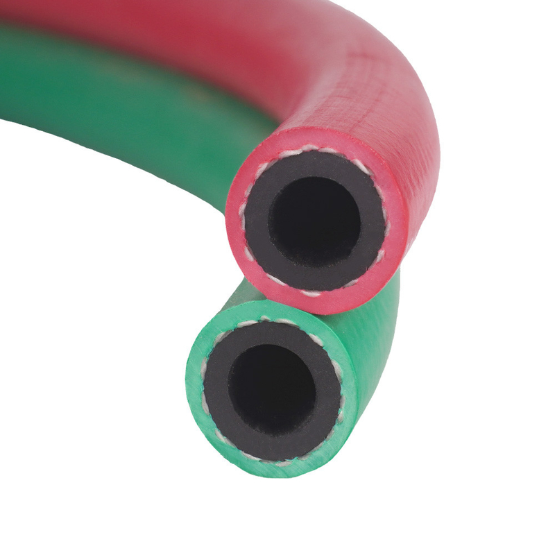 산소 / 아세틸렌용 ISO3821 등급 R 10mm EPDM 듀얼 웰딩 고무 튜브