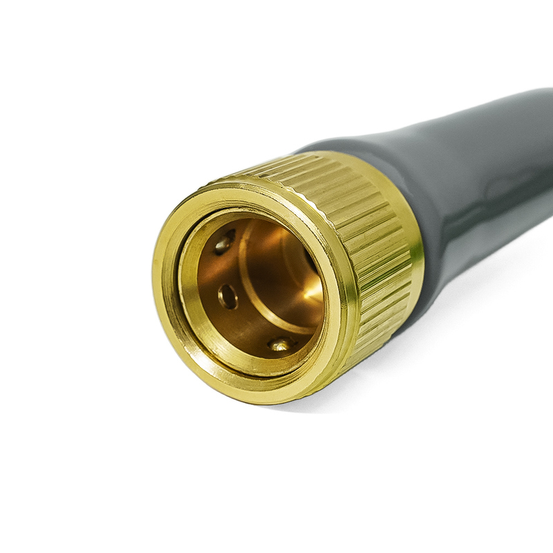 유연하고 가벼운 워터 호스, 파열 900 psi, 뒷마당용 꼬임 방지 하이브리드 고무 정원 호스