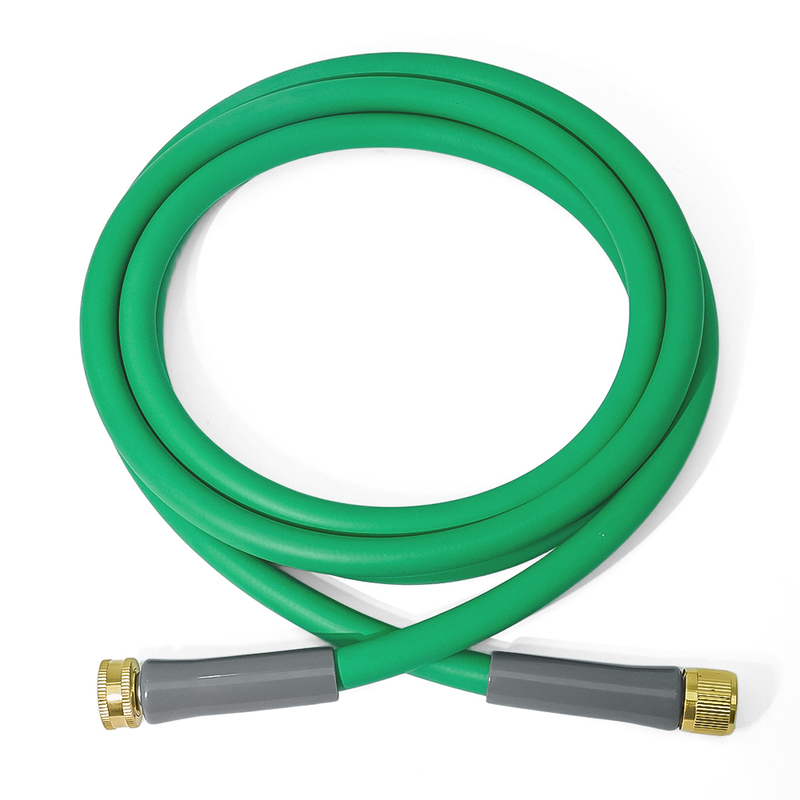 유연하고 가벼운 워터 호스, 파열 900 psi, 뒷마당용 꼬임 방지 하이브리드 고무 정원 호스