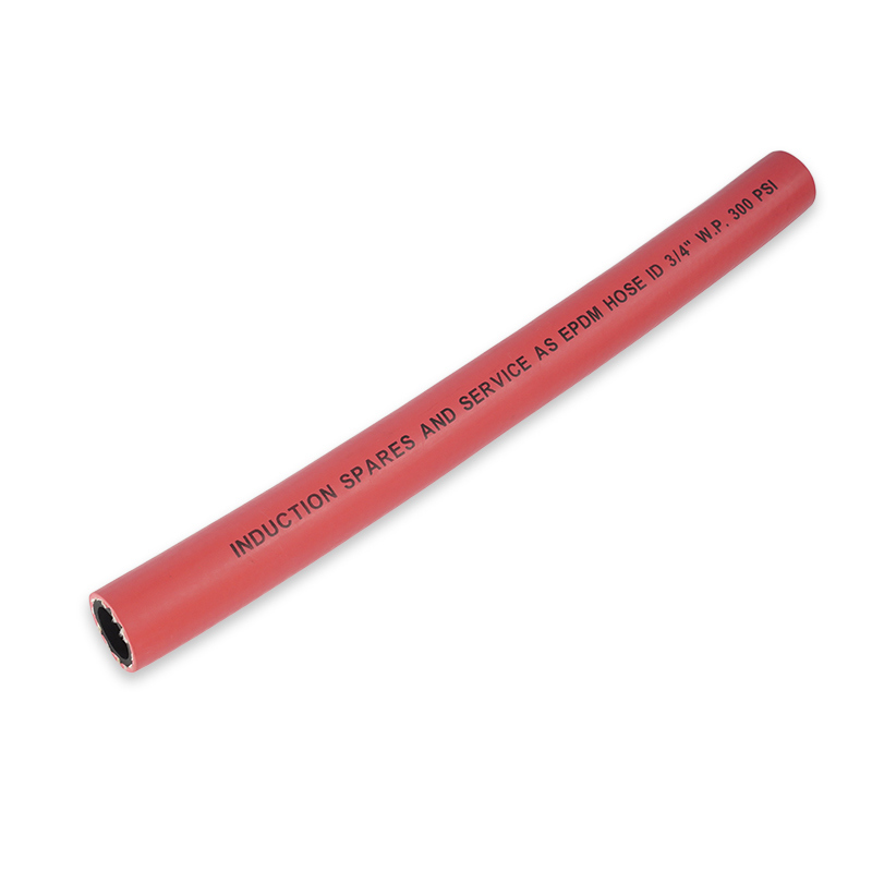 탄소 무함유 비전도성 EPDM 호스 2인치 50.8mm 300PSI & 10KV 유도 용광로 시스템용