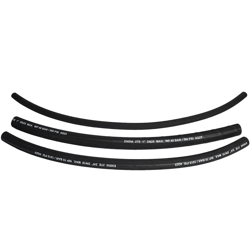 EN854 3TE 섬유 편조 유압 호스 (내유성 합성 고무 및 고강도 섬유 보강재 포함) MSHA / CE 승인