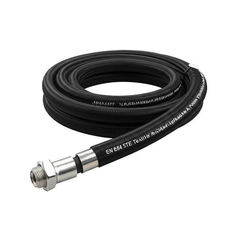 EN854 3TE 섬유 편조 유압 호스 (내유성 합성 고무 및 고강도 섬유 보강재 포함) MSHA / CE 승인