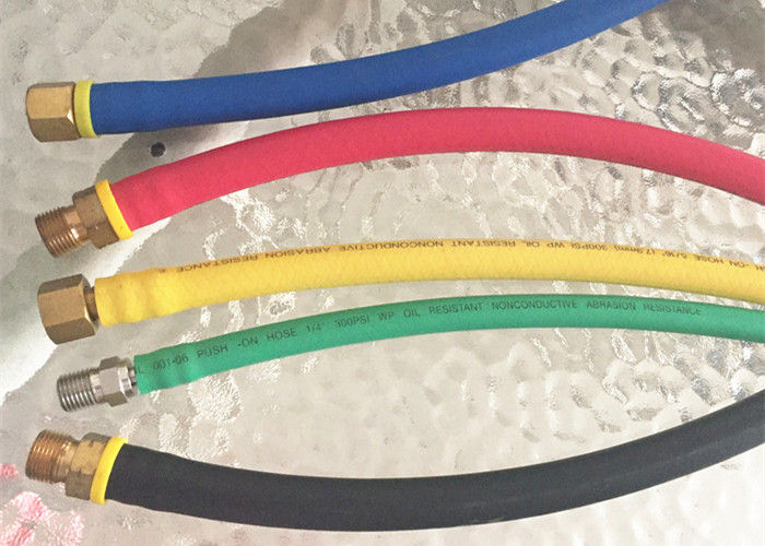 공장 3/4 인치 19mm 다중 사용 착용 저항 빠른 연결 기름 저항 가스 단단한 NBR 고무 DIY 푸시 잠금 Hose